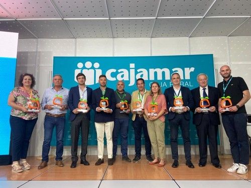 Foto de todos los premiados en esta IV edición de Infoagro Exhibition.