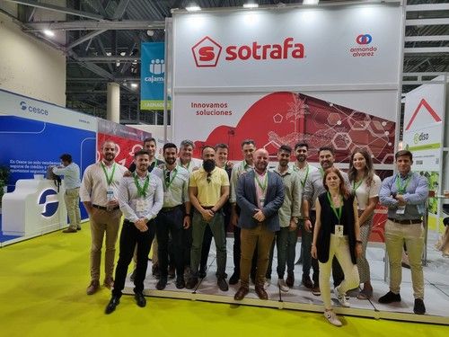 Equipo de Sotrafa desplazado a InfoAgro.