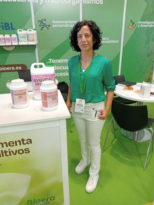 Yolanda Muñoz, técnico comercial y de desarrollo de Bioera.