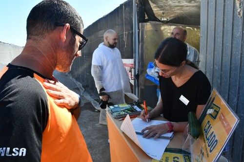 La jornada contó con gran afluencia de agricultores interesados en conocer la variedad