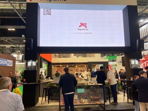 La Palma muestra sus productos a visitantes y curiosos.