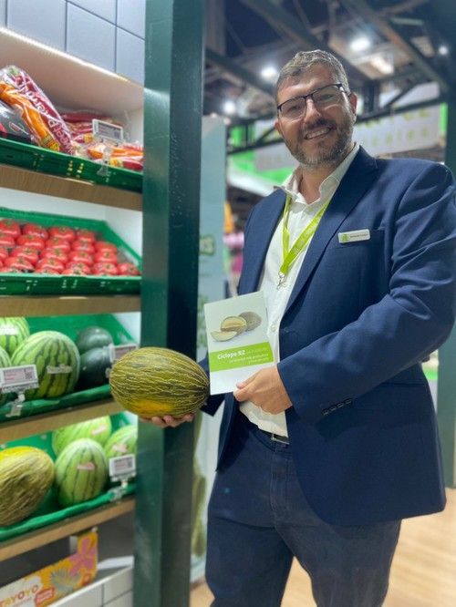 Bernardo Cuenca, especialista de melón y sandía de Rijk Zwaan.