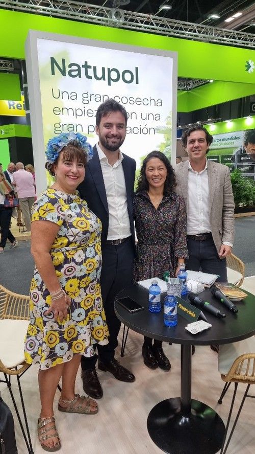 La asociación IBMA España ha presentado, en el stand de Koppert, sus retos para los próximos años en defensa de los intereses de las empresas del sector del biocontrol.