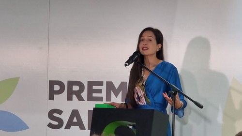 Premio Salud a la divulgadora Beatriz Robles.