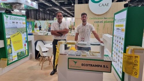 Victoriano Povedano y Cristian Rodríguez, de Ecotrampa.