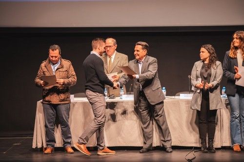 Entrega de diplomas de la Cátedra del Agua