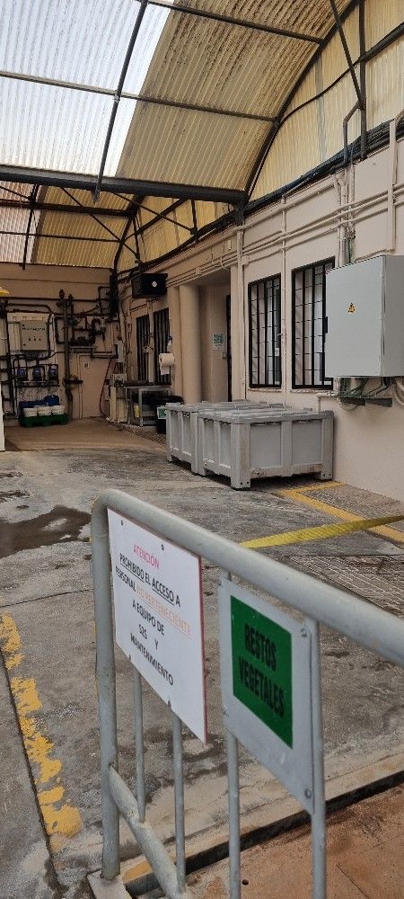 Instalaciones de procesado de semillas.