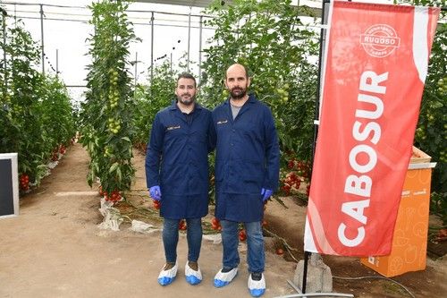 Sergio Gázquez, técnico de ensayo, y Juanmi Agüero, Principal Specialist Product Development de BASF