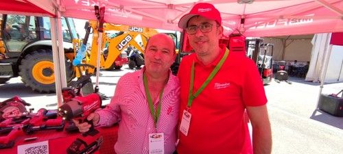 Jesús Barranco y Mateo Jiménez de Majial Maquinaria.