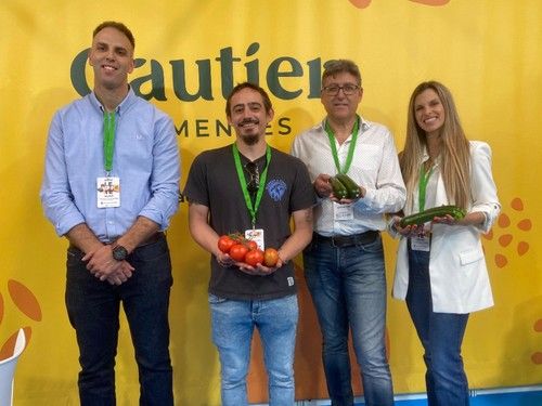 Gautier Semillas presenta en Expolevante novedades en calabacín y tomate.