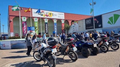 Vista exterior del recinto donde se celebra Expolevante