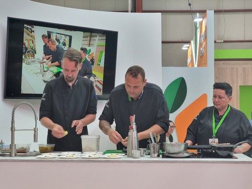 En Expolevante también hay espacio para show cooking