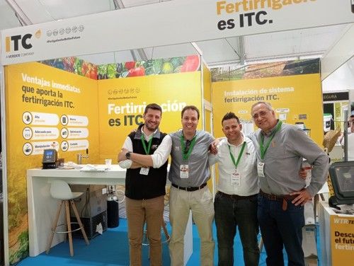 (dcha. a izq) Xavier Martínez, Manuel Recio, Marc Martínez y Oriol Torrano, de ITC