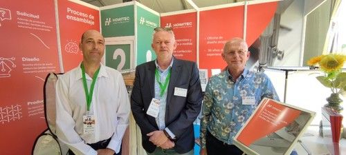 Miguel García , Marco Anneveldt y Anton Hulsegge de Howitec