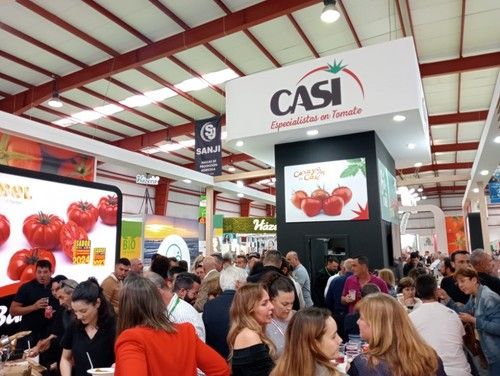 Stand de Casi abarrotado