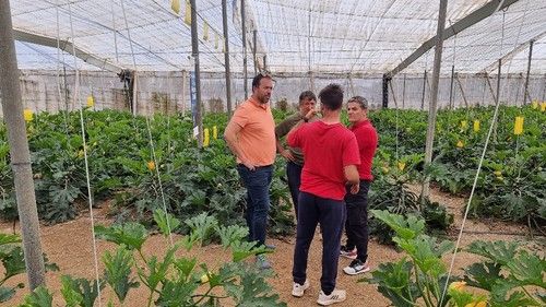 Un momento de las jornadas de campo