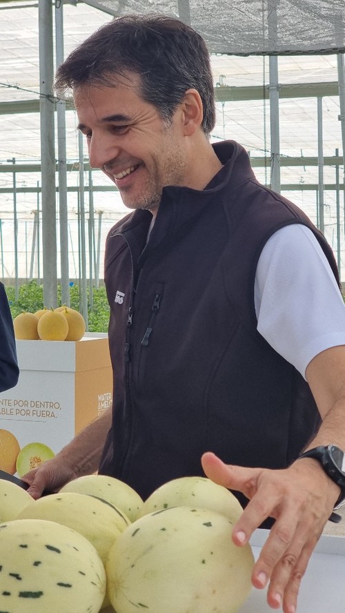 Xavier Fitó en las jornadas
celebradas en El Ejido.
