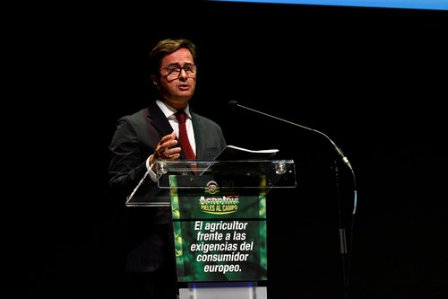 Francisco Góngora, alcalde de El Ejido, recibió a los asistentes
