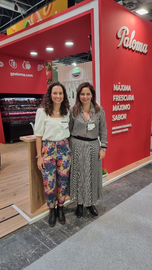 Ana Hernández y Asunción Hernández,  directora I+D junto a la directora de Calidad de Grupo Paloma.