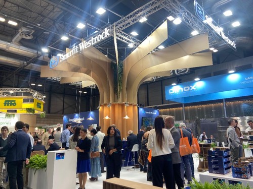 Stand de Smurfit en Fruit Attraction.