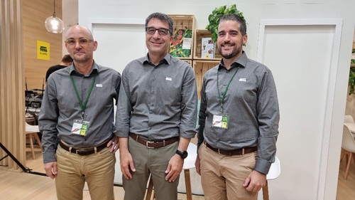 Israel Roca, Eduard Fitó y David García, de Semillas Fitó.