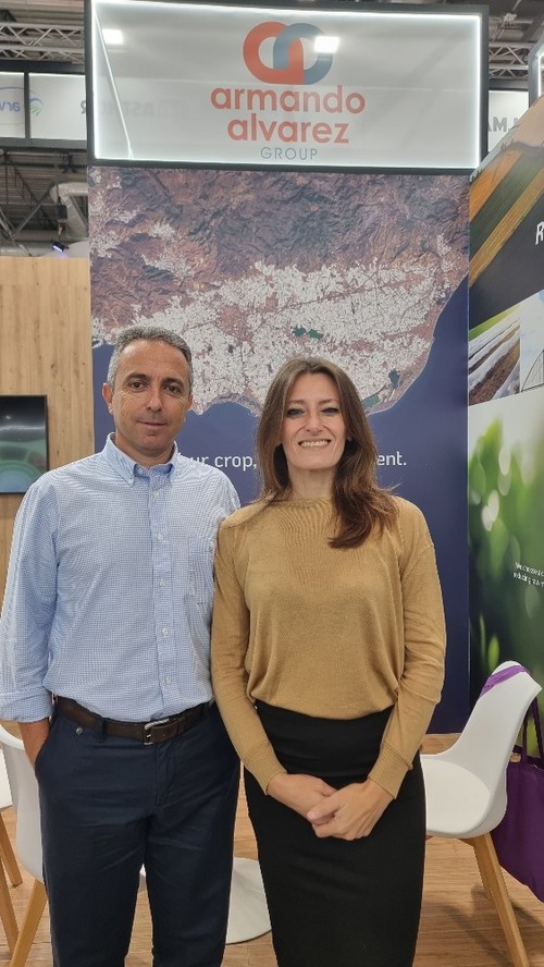 Miguel Ángel Román y Lydia Silverio, de Solplast.