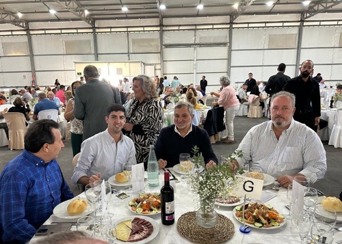 El vicepresidente de la Diputación, Ángel Escobar, y el concejal de Hacienda, José Rivera