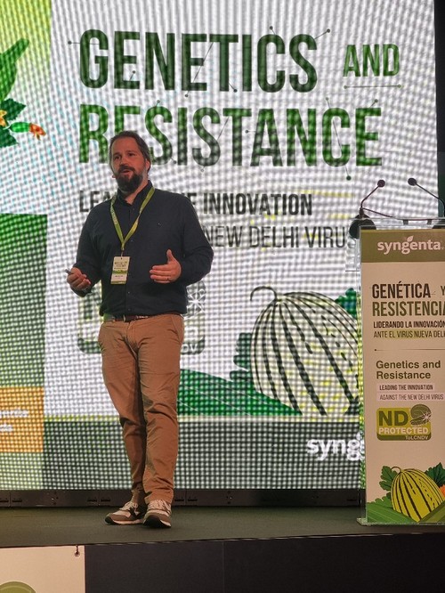Diego Díaz, responsable de marketing para el sur de Europa, habló de la posición global de la empresa