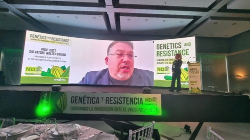 El profesor Salvatore Walter intervino a través de videollamada