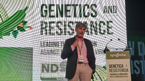 Jesús Abad, irector general de Investigación en cucurbitáceas de Syngenta