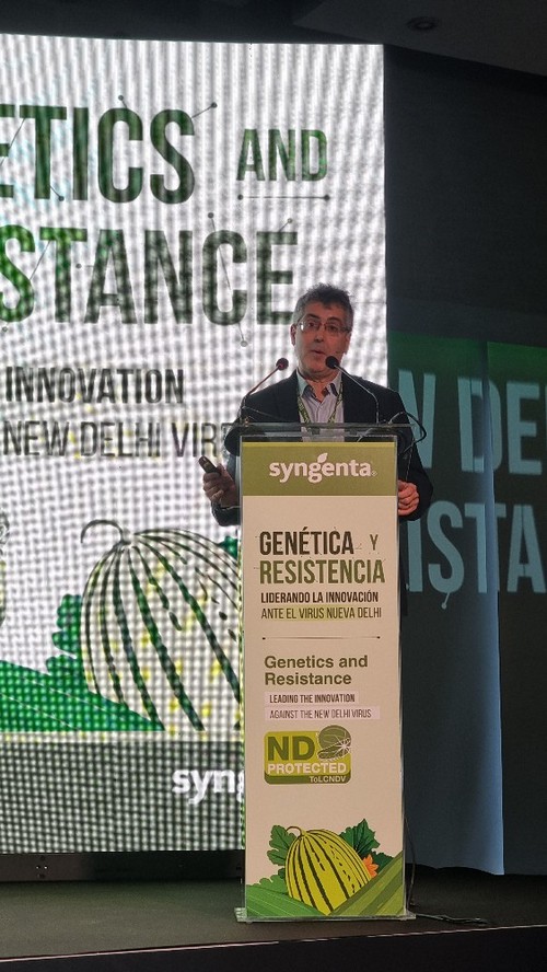 giuseppe Circella, responsable de cucurbitáceas de Syngenta para Italia