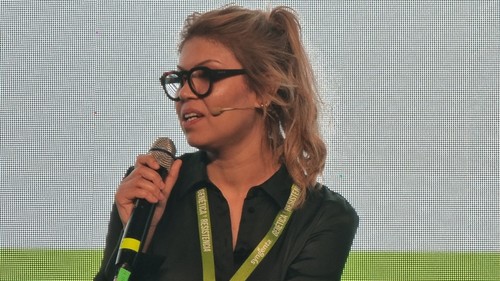 La investigadora Emna Yahyoui