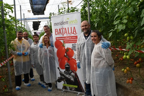 Agricultores y equipo de Meridiem Seeds