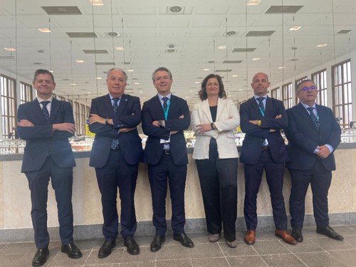 Delegación de Cajamar en Messe Berlín apoyando un año más al agro español