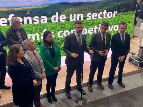 Andalucía, Valencia, Murcia y Extremadura unidos en apoyo a los agricultores.