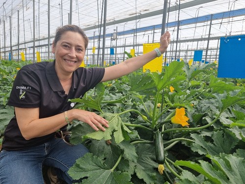 Beatriz Palmero, técnica de desarrollo de calabacín de HM.CLAUSE