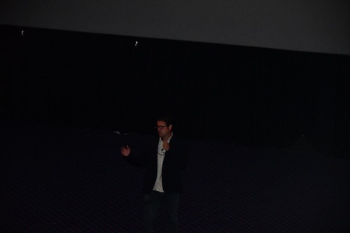 Esteban J. Baeza durante su ponencia.