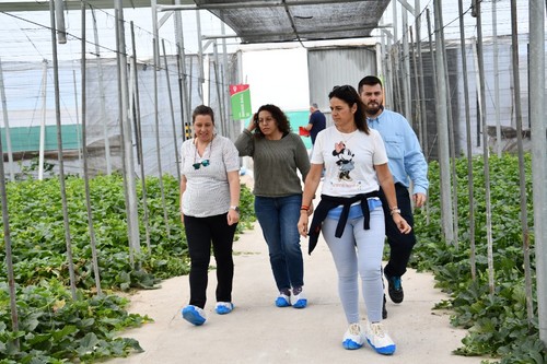Algunos técnicos y agricultores asistentes a las jornadas
