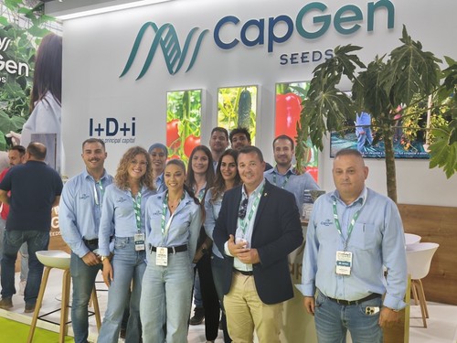 Comerciales y desarrolladores de CapGen Seeds.