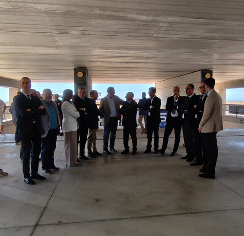 Llegada de las autoridades a la inauguración de Infoagro.