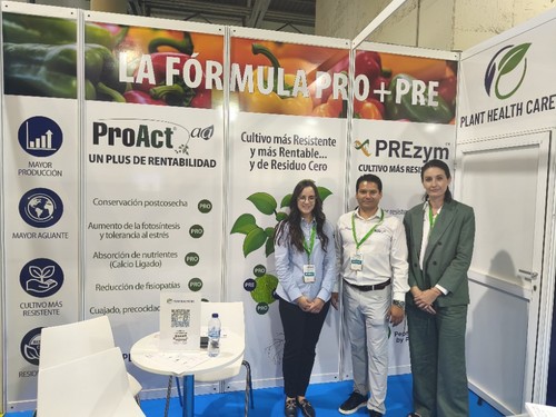 Ángel Marín y María del Mar López, de Plant Health Care.