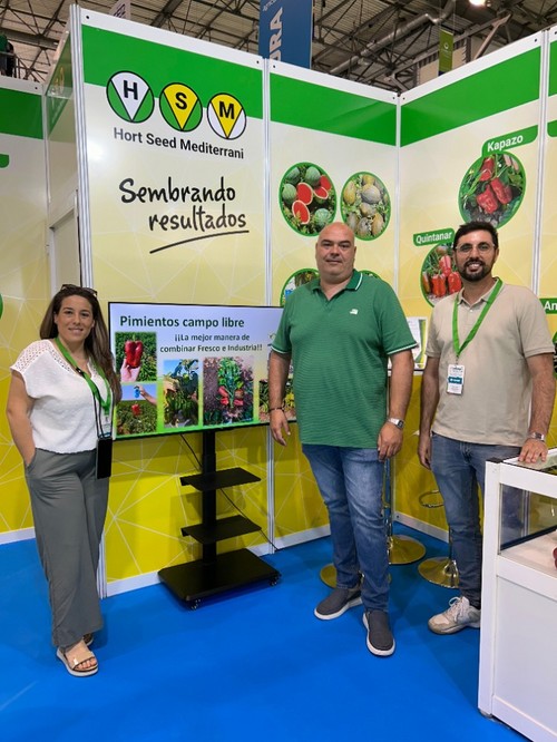 Hort Seed Mediterrani no ha faltado a la cita de Infoagro con su stand en la planta baja.