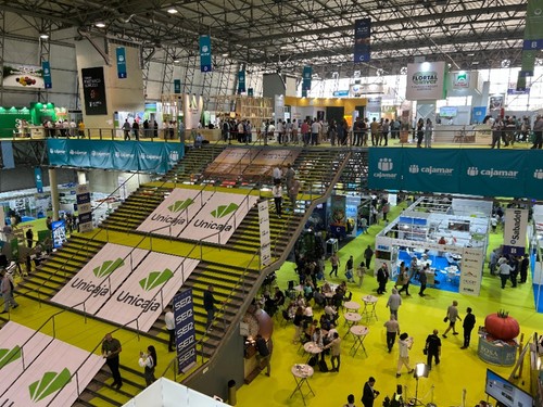 Vista desde arriba de Infoagro Exhibition.
