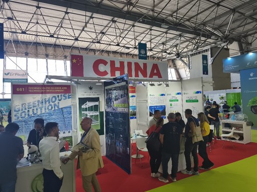 Stand de China.