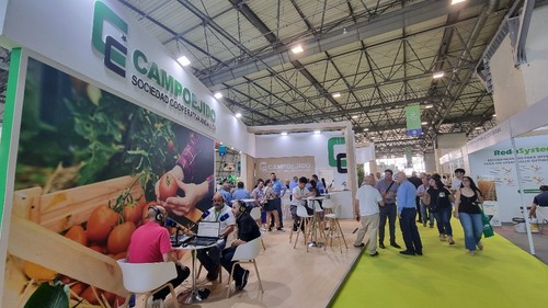 Expositor de Campoejido, que suplica su superficie en esta edición