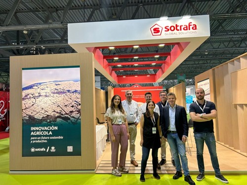El equipo de Sotrafa, del Grupo Armando  Álvarez, están teniendo muchas reuniones en esta Infoagro