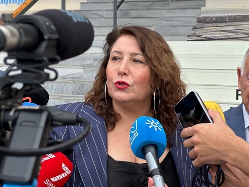 Carmen Crespo, europarlamentaria del PP, visitó Infoagro