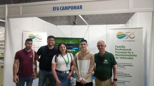 EFA Campomar también ha estado en la feria ofreciendo información de sus cursos