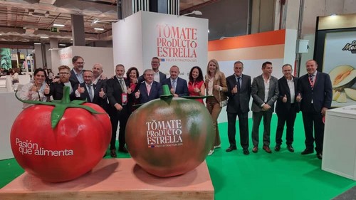 Durante el primer día de Fruit Attraction se ha presentado la acción el ‘Tomate Producto Estrella' con gran protagonismo para Almería y Murcia.