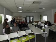 Imagen de técnicos asistentes a la visita al CED de Rijk Zwaan.